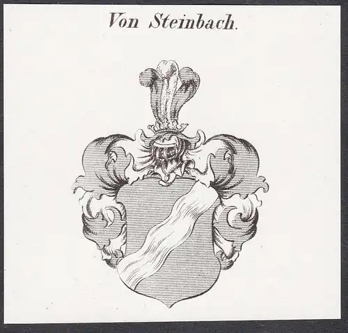 Von Steinbach - Wappen coat of arms