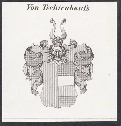 Von Tschirnhauss - Wappen coat of arms
