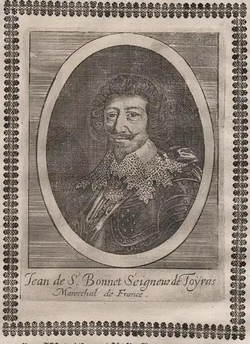 Jean de S. Bonnet Seigneur de Toyras - Jean de Saint-Bonnet de Toiras  (1585-1636) Portrait