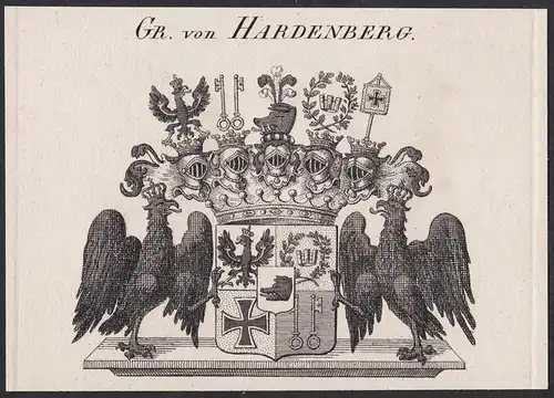 Gr. von Hardenberg - Wappen coat of arms