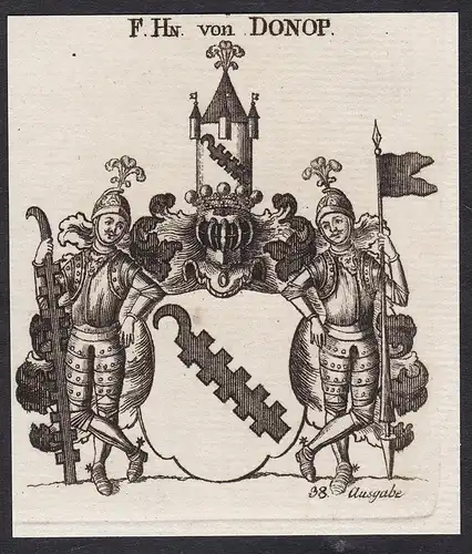 F.Hn. von Donop - Wappen coat of arms