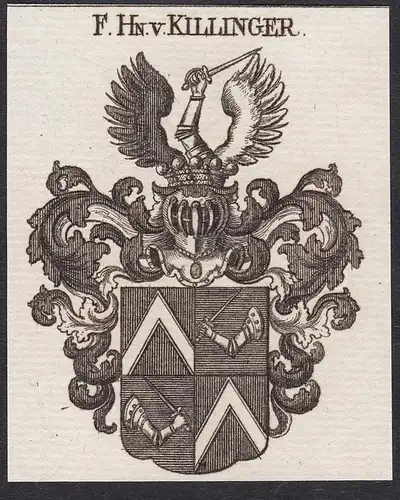 F.Hn.v. Killinger - Wappen coat of arms