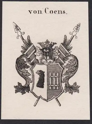 von Coens - Wappen coat of arms