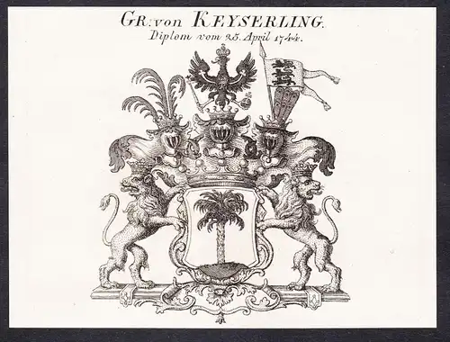 Gr. von Keyserling -  Wappen coat of arms