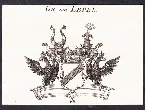 Gr. von Lepel -  Wappen coat of arms