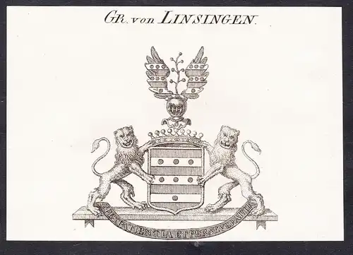 Gr. von Linsingen -  Wappen coat of arms