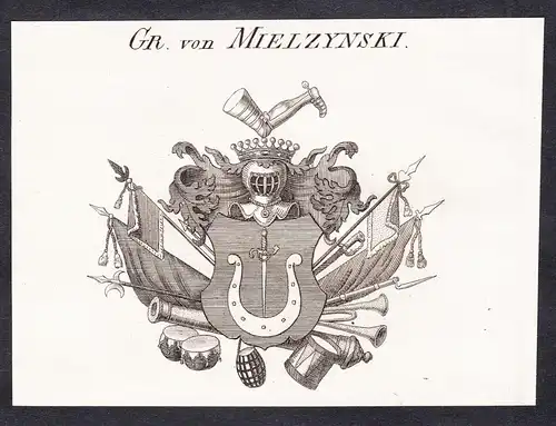 Gr. von Mielzynski -  Wappen coat of arms