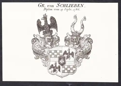 Gr. von Schlieben -  Wappen coat of arms
