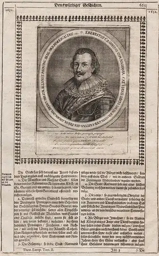 Erenestus Casimirus - Ernst Casimir Nassau-Dietz (1573-1632) Graf Portrait