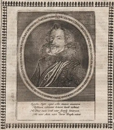Revac. ser. ...Christian Wilhelmus... - Christian Wilhelm von Brandenburg (1587-1665) Markgraf Magdeburg Halbe