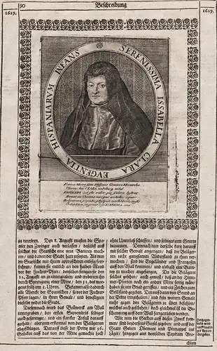 Serenissima Issabella Clara Eugentia Hispaniarum Infans - Isabella Clara Eugenia de Austria (1566-1633) Spain