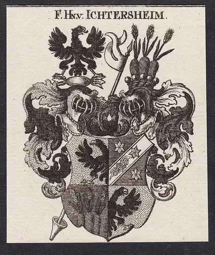F.Hn. v. Ichtersheim  - Wappen coat of arms