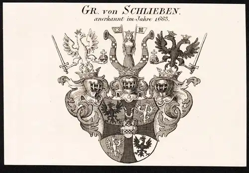 Gr. von Schlieben -  Wappen coat of arms
