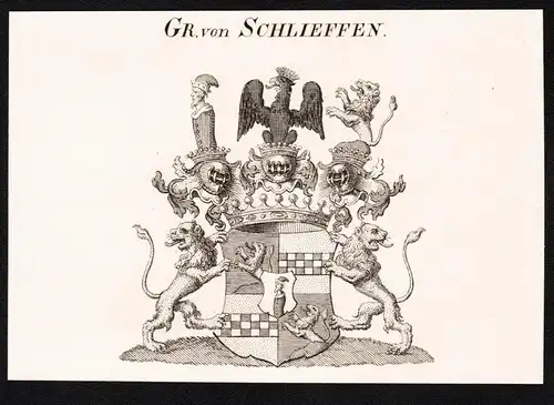 Gr. von Schlieffen -  Wappen coat of arms