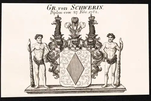 Gr. von Schwerin -  Wappen coat of arms