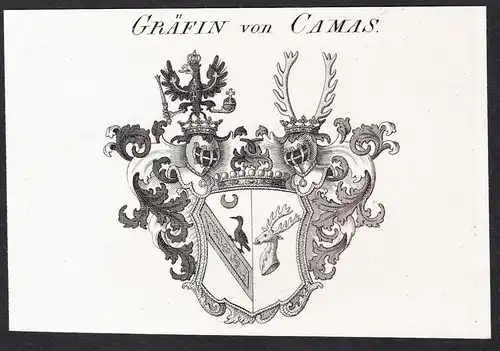 Gräfin von Camas -  Wappen coat of arms