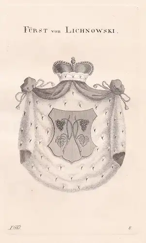 Fürst von Lichnowski -  Wappen coat of arms