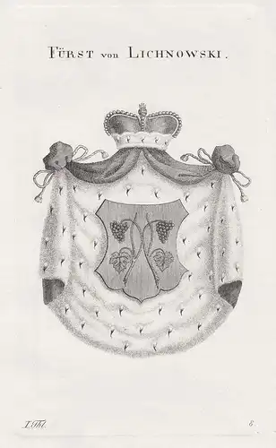 Fürst von Lichnowski -  Wappen coat of arms