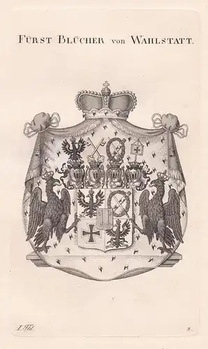 Fürst Blücher von Wahlstatt -  Wappen coat of arms