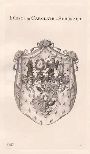Fürst von Carolath_Schönaich -  Wappen coat of arms