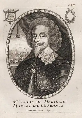 Mre. Louis de Marillac... - Jean-Louis de Marillac (1572-1632) Beaumont-le-Roger, La Rochelle, Privas, Montaub