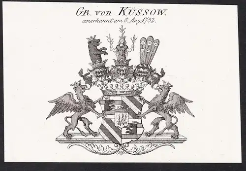 Gr. von Küssow -  Wappen coat of arms