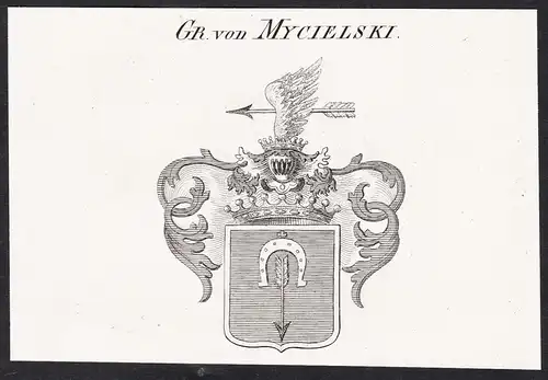 Gr. von Mycielski -  Wappen coat of arms
