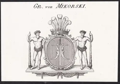 Gr. von Mikorski -  Wappen coat of arms