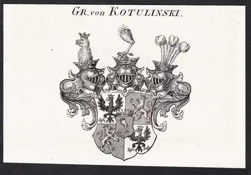 Gr. von Kotulinski -  Wappen coat of arms
