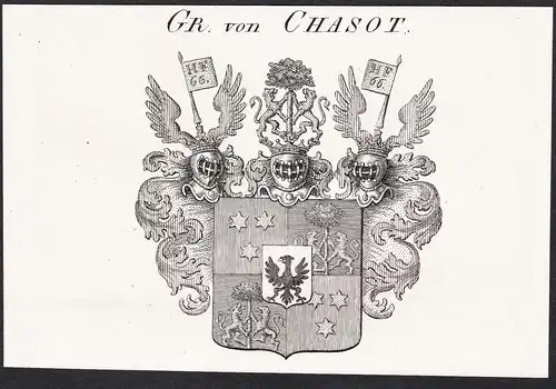 Gr. von Chasot -  Wappen coat of arms
