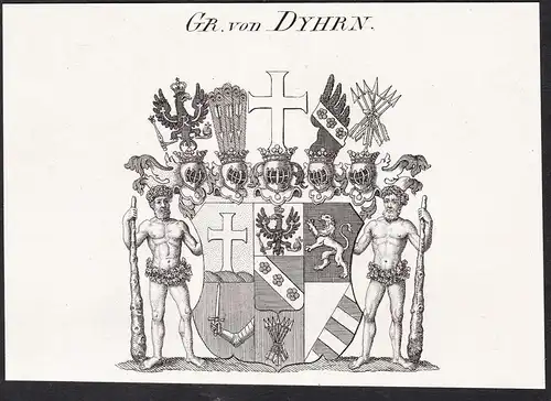 Gr. von Dyhrn -  Wappen coat of arms