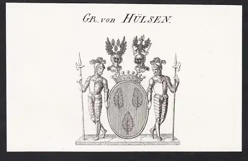 Gr. von Hülsen -  Wappen coat of arms