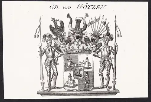 Gr. von Götzen -  Wappen coat of arms