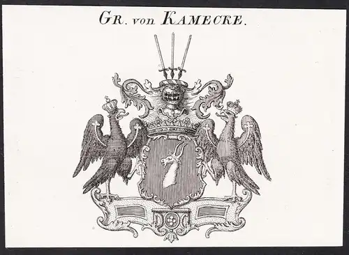 Gr. von Kamecke -  Wappen coat of arms