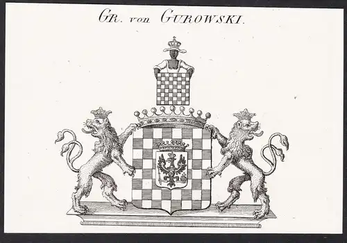 Gr. von Gurowski -  Wappen coat of arms