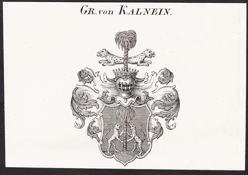 Gr. von Kalnein -  Wappen coat of arms