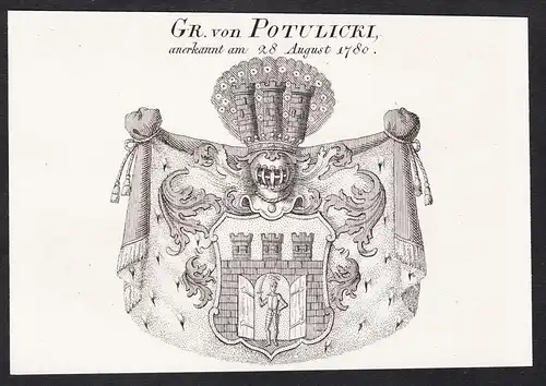 Gr. von Potulicki -  Wappen coat of arms