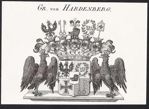 Gr. von Hardenberg -  Wappen coat of arms