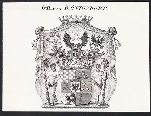 Gr. von Königsdorf -  Wappen coat of arms