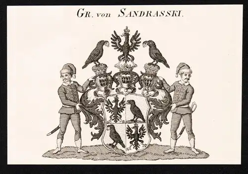 Gr. von Sandrasski -  Wappen coat of arms