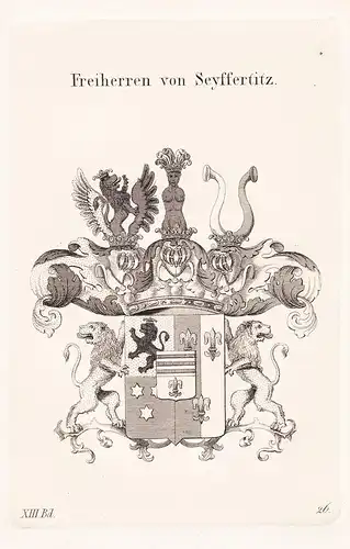 Freiherren von Seyffertitz - Wappen coat of arms