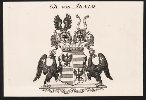 Gr. von Arnim -  Wappen coat of arms