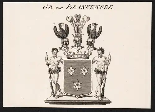 Gr. von Blankensee -  Wappen coat of arms