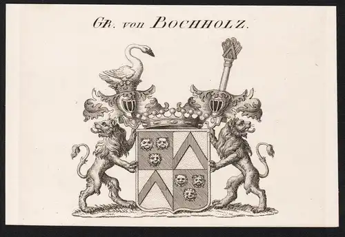 Gr. von Bochholz -  Wappen coat of arms