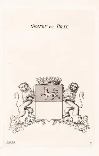 Grafen von Bray - Wappen coat of arms