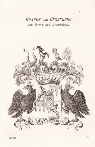 Grafen von Enzenberg zum Freyen und Joechelsthurn - Wappen coat of arms