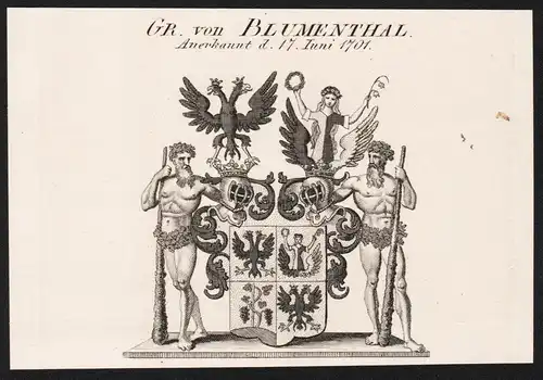 Gr. von Blumenthal -  Wappen coat of arms