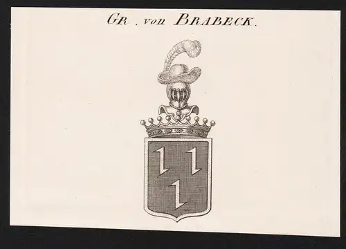 Gr. von Brabeck -  Wappen coat of arms