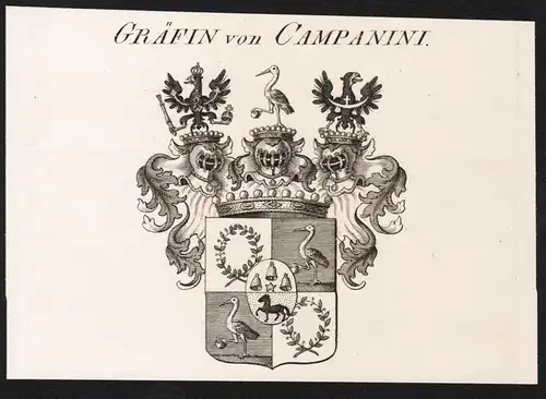 Gräfin von Campanini -  Wappen coat of arms