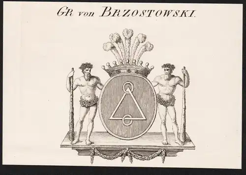 Gr. von Brzostowski -  Wappen coat of arms